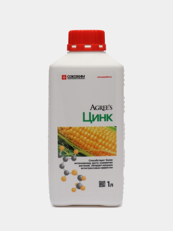 Удобрение жидкое 1л ЦИНК Agrees