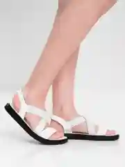 Белый сандалии женские