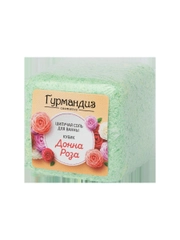 Соль шипучая для ванны Кубик Донна Роза