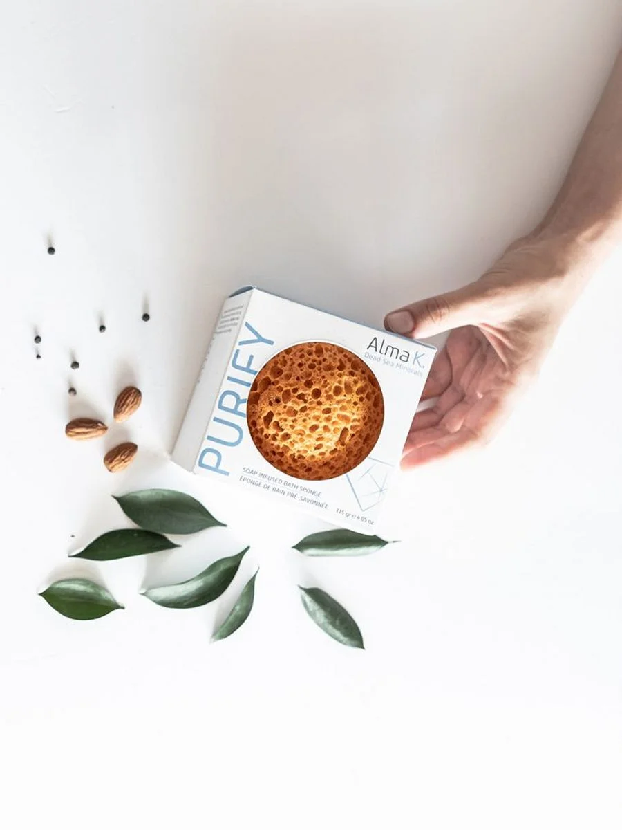Soap Infused Bath Sponge Спонж с мылом многоразовый