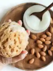 Soap Infused Bath Sponge Спонж с мылом многоразовый