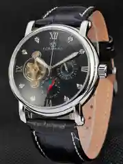 Часы механические, наручные, мужские, FORSINING А4, с автоподзаводом, водостойкие