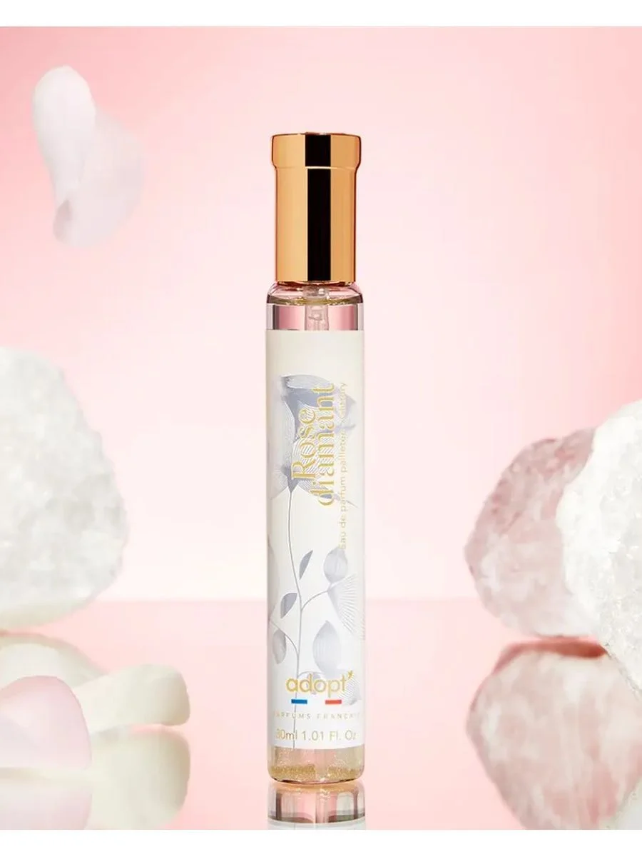 Парфюмерная вода с блестками Rose Diamant