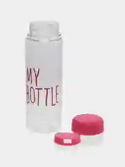 Тёмно-розовый спортивная бутылка для воды и коктейлей My Bottle с крышкой, 500 мл