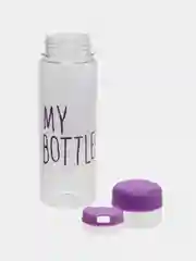 Сиреневый спортивная бутылка для воды и коктейлей My Bottle с крышкой, 500 мл