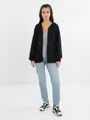 TrendD / Худи женское черное Unisex L