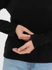 TrendD / Толстовка женская черная Unisex