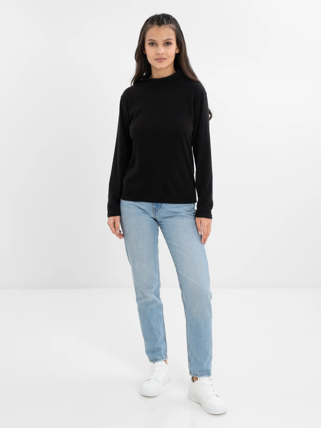 TrendD / Толстовка женская черная Unisex