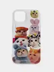 Бордовый чехол для iPhone 11, 12, 13, 14, 15 Pro, 12 / 13 / 14 /15 Pro Max, XR, X/XS с принтом