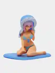 Синий аниме фигурка "Super Sonico"