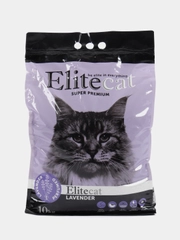 Наполнитель комкующийся с ароматом лаванды ELITECAT "Lavender", 11.4л / 10кг
