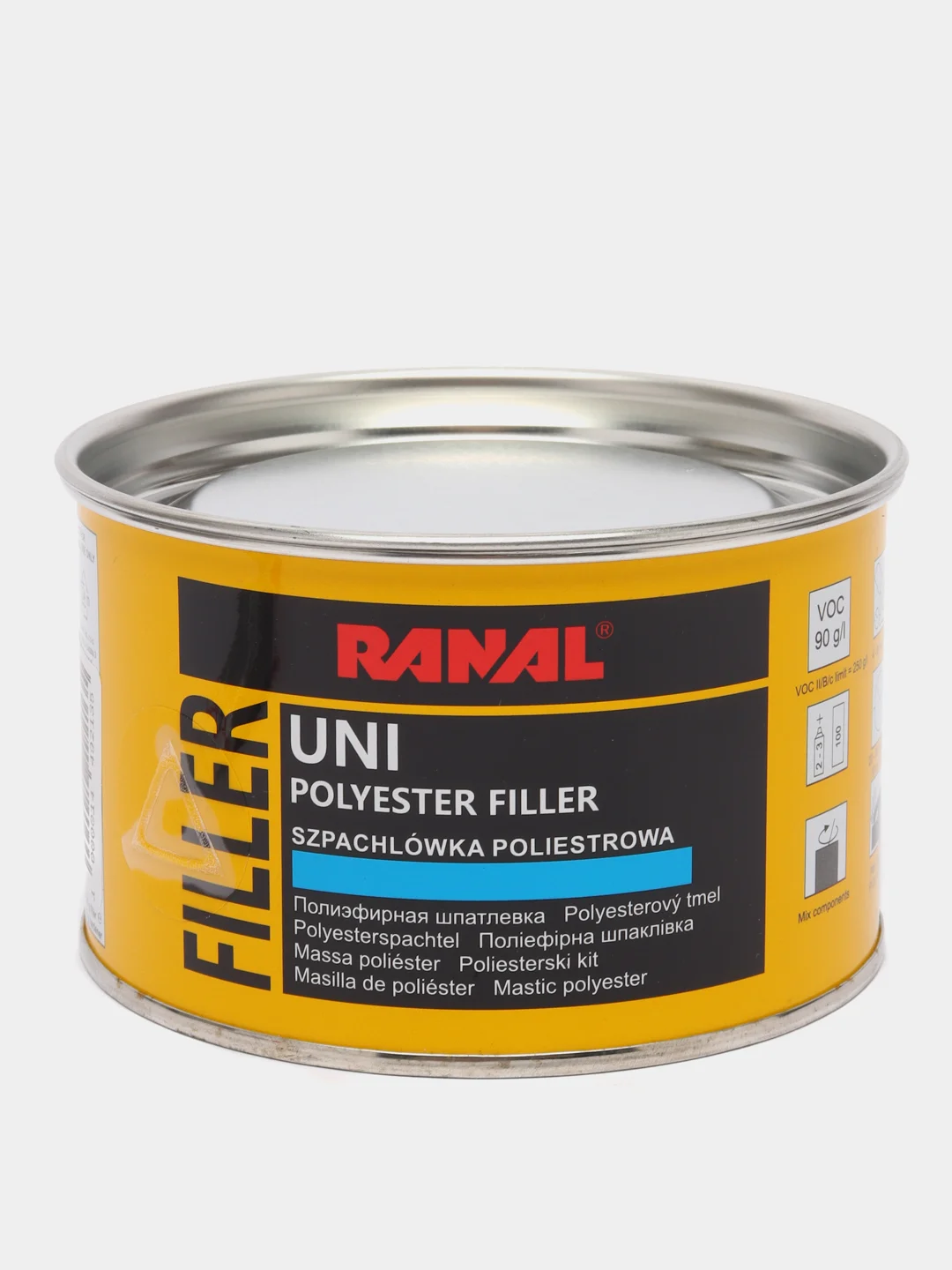 Шпатлевка полиэфирная универсальная UNI RANAL