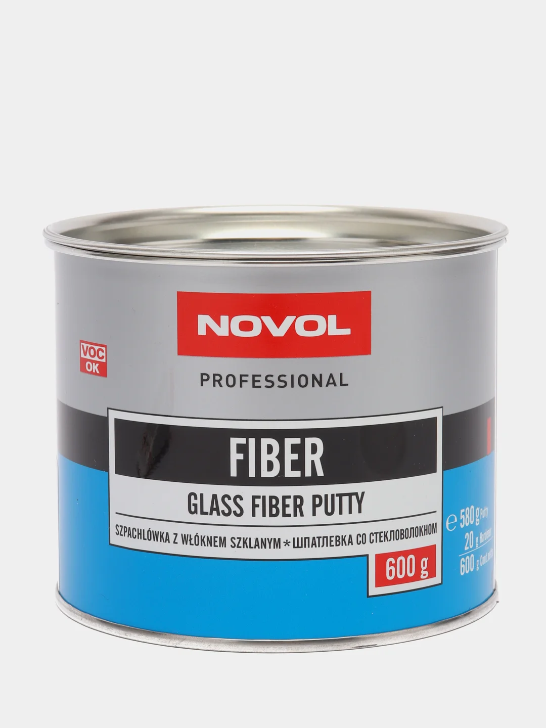 NOVOL FIBER шпатлёвка со стекловолокном