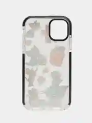 Бордовый чехол на iPhone 7 / 8 Plus / X / XS / XR / 11 / 12 / 13 / 14 Pro Max / 15 Pro, айфон про макс, прозрачный