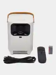 Белый проектор c Wi Fi, Bluetooth, 1920х1080, 4K, HD, Android TV