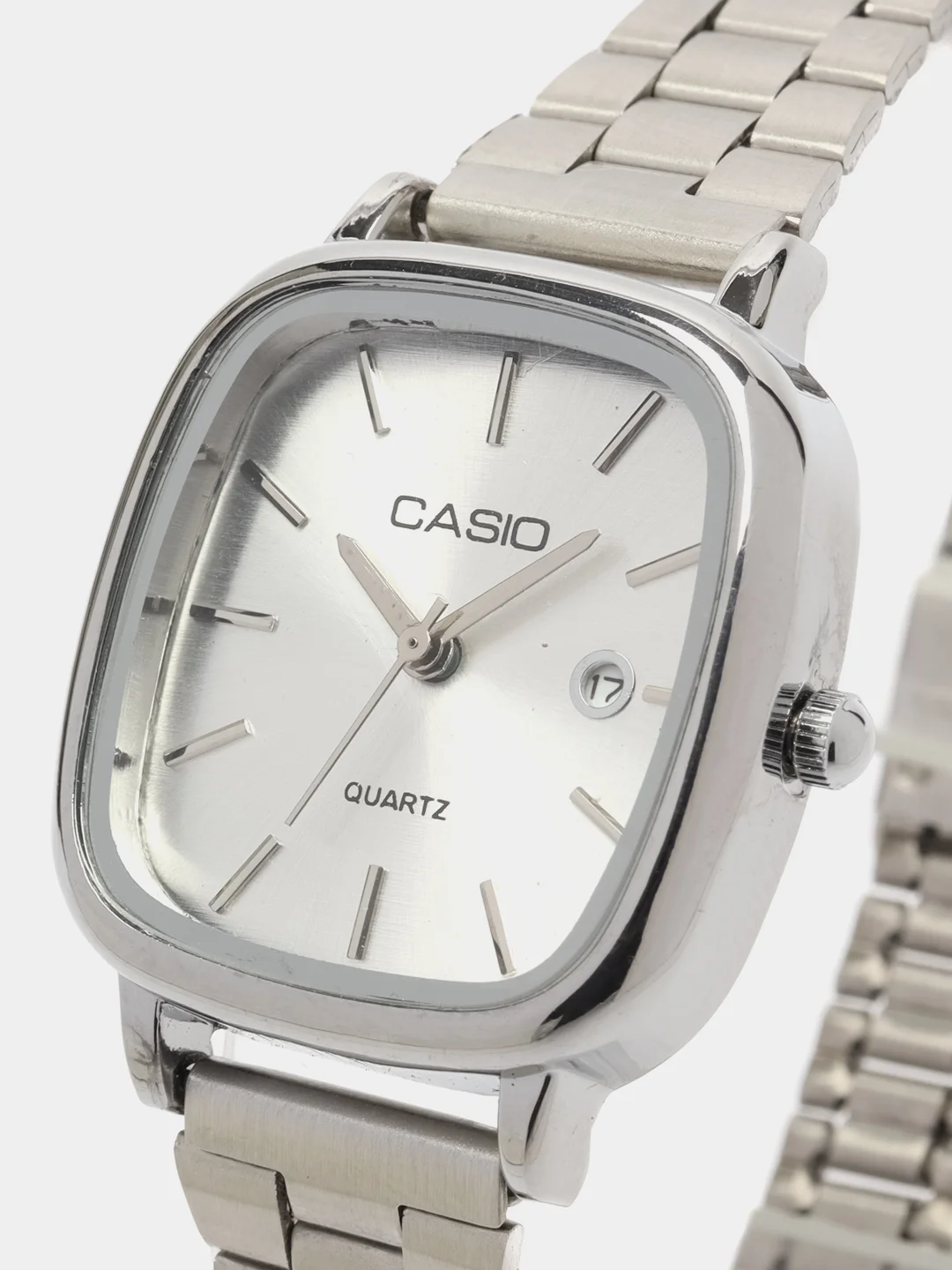 Серебряный часы Casio женские на браслете