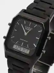 Черный часы CASIO электронные комбинированные