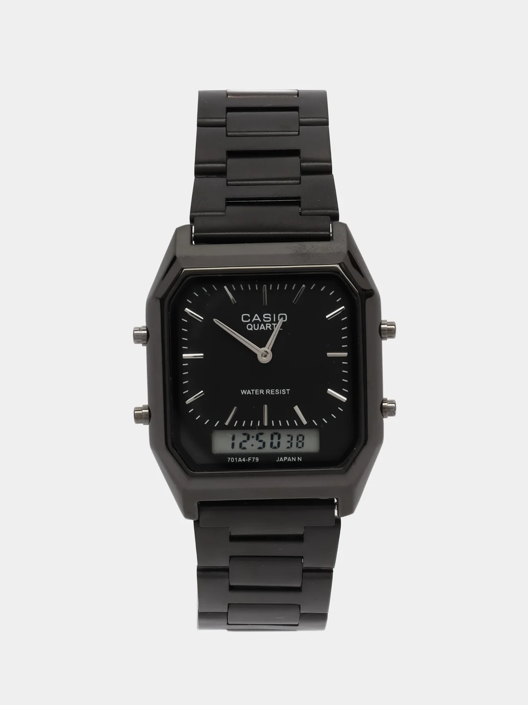 Черный часы CASIO электронные комбинированные