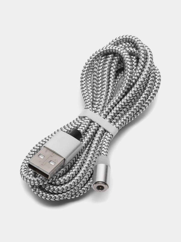 На выбор кабель, магнитный коннектор, micro USB, type C, Apple lightning