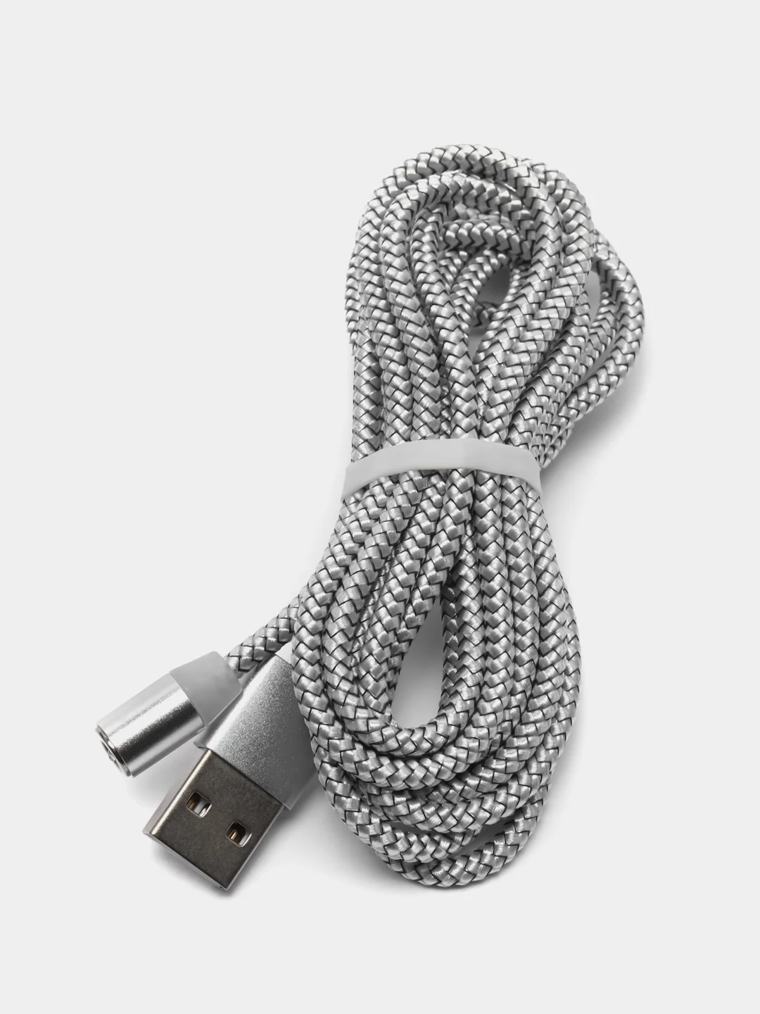 Прозрачный на выбор кабель, магнитный коннектор, micro USB, type C, Apple lightning