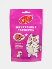 Хрустящие подушечки TiTBiT Biff для кошек, с паштетом из баранины, 60 г
