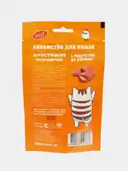 Хрустящие подушечки TiTBiT Biff для кошек, с паштетом из курицы, 60 г