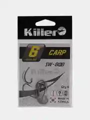 Хром крючки рыболовные Killer карповые