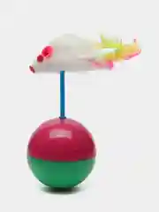 Игрушка для кошек, мышка-неваляшка, дразнилка для котов