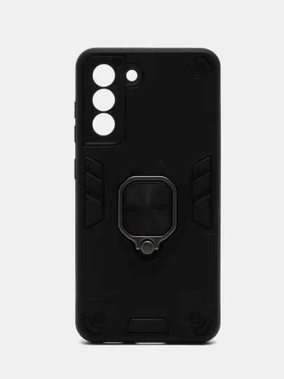 Чехол для Samsung Galaxy S21 FE, Самсунг Галакси С21 ФЕ с металлической подставкой