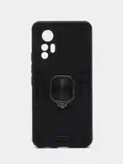 Чехол противоударный для Xiaomi 12 Lite, Сяоми 12 Лайт с металлической подставкой