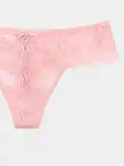 Красный стринги кружевные