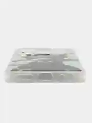 Серый чехол на Tecno Spark 10/10C (Текно Спарк 10/10С), прозрачный, с рисунком, защита камеры