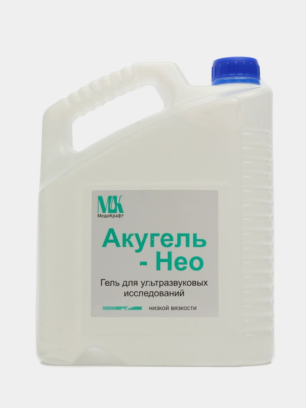 Гель для УЗИ "Акугель-Нео" низкой вязкости, 5 литров