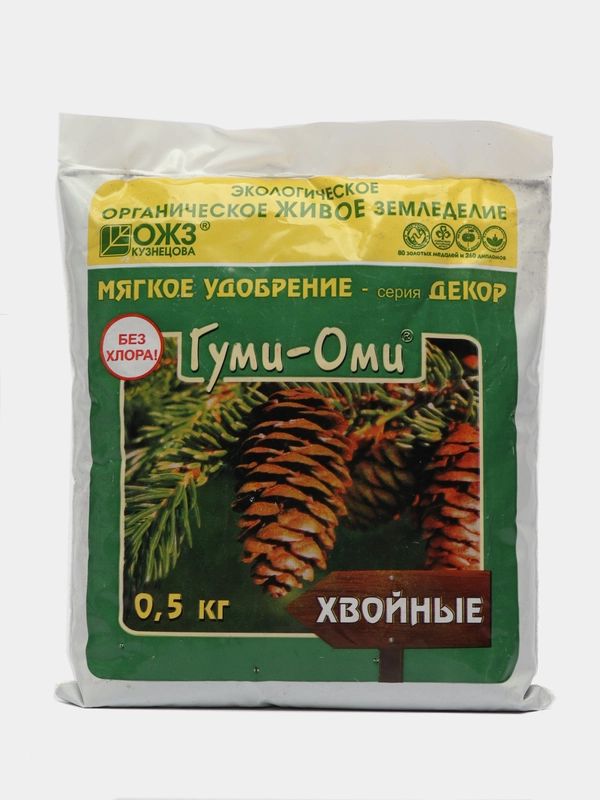Удобрение ОЖЗ "Гуми-Оми", для хвойных, 0,5 кг
