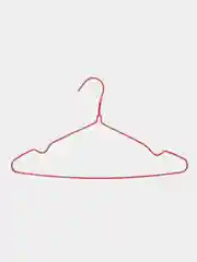 Бордовый вешалка-плечики для одежды, антискользящие, 3 мм, 10 штук