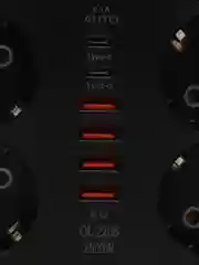 Белый удлинитель сетевой, фильтр, 3 метра, 6 розеток, с 4 USB, 2 Type-C порта, с кнопкой