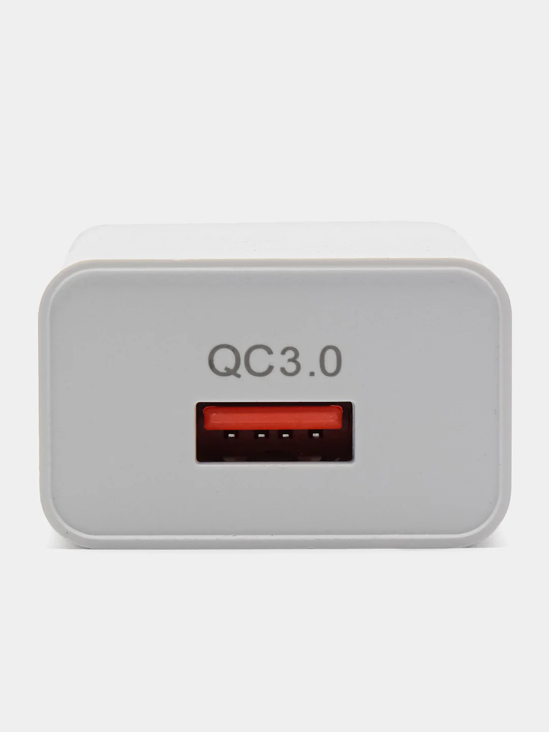Белый блок питания, СЗУ, USB, 3A, универсальный зарядный адаптер