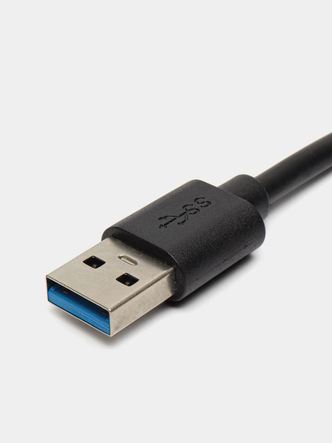 Черный разветвитель портов USB Hub USB 3.0, хаб концентратор