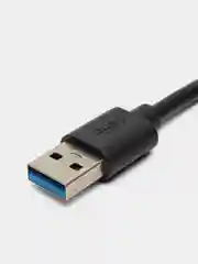 Черный разветвитель портов USB Hub USB 3.0, хаб концентратор
