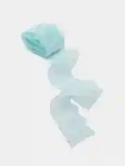 Мятный кружево, органза, 2 м, ширина 4 см