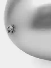Серебряный воздушные шары зеркальные, хром, глянцевые, металлик