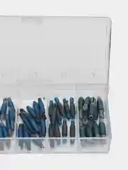 Серый коннектор рыболовный для крепления лески к удилищу, в блистере, для маховой удочки