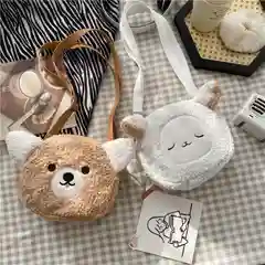 Сумка детская, плюшевая. Сумка подрастковая для девочек