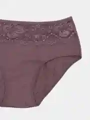 Багровый женские трусы, большие размеры