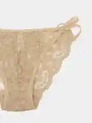 Бежевый трусы женские