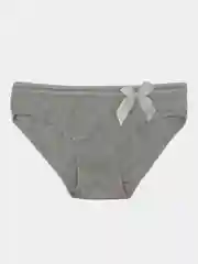 Серый трусы слипы женские