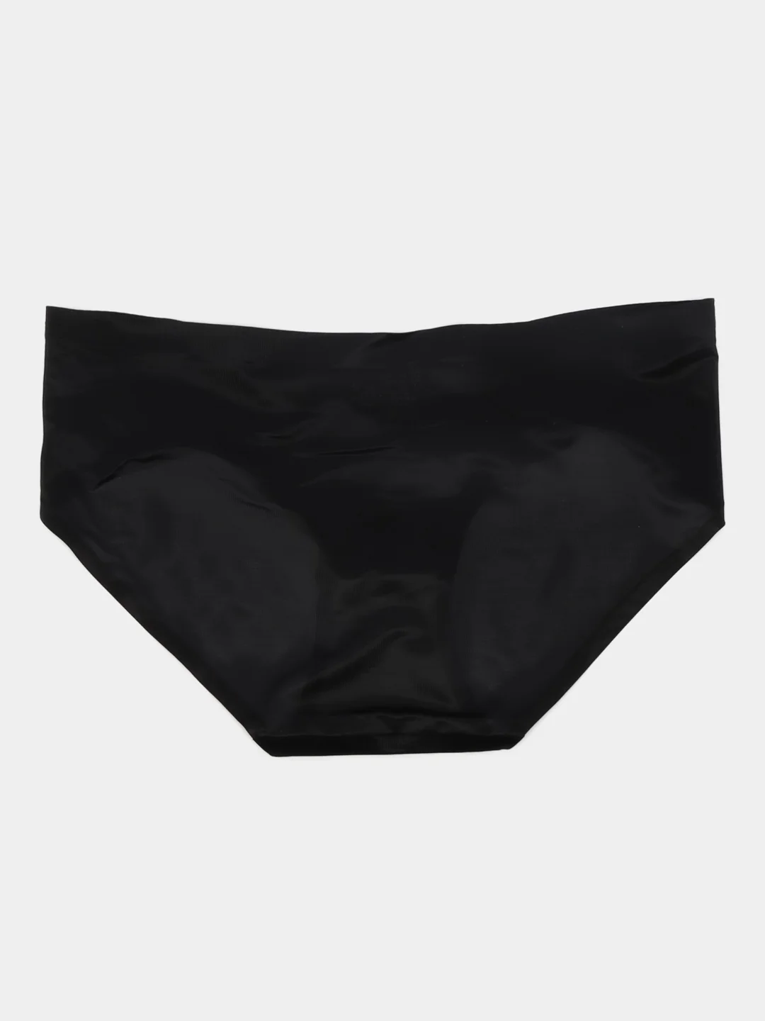 Черный бесшовные женские трусы, L - XXL