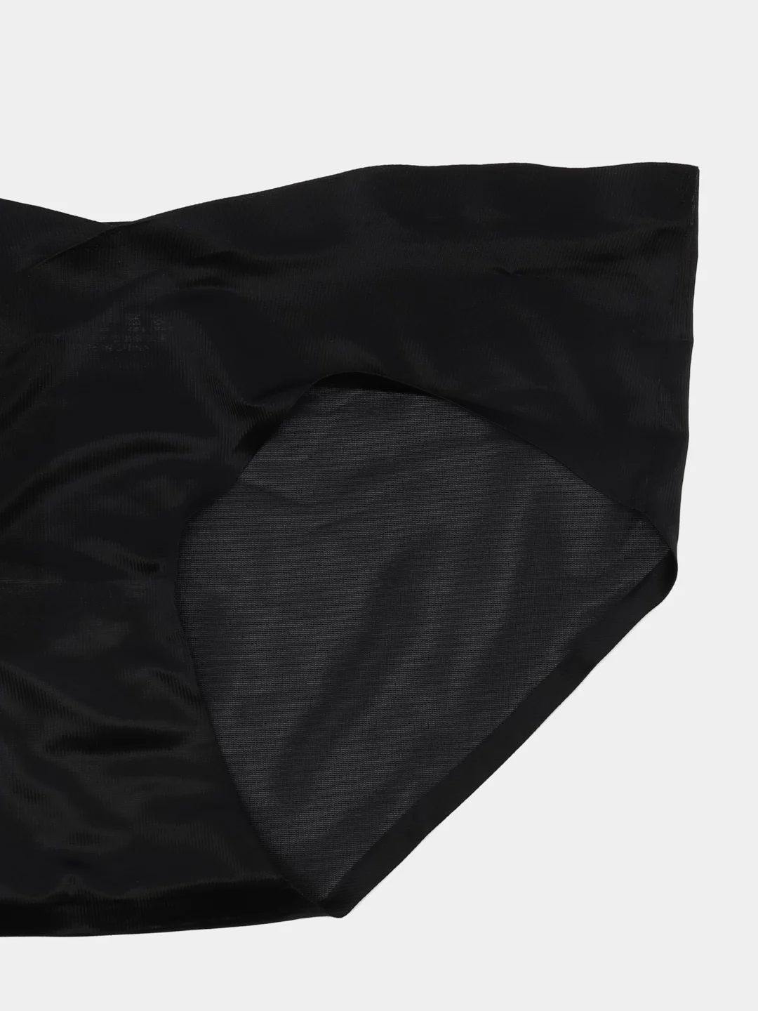 Черный бесшовные женские трусы, L - XXL