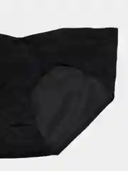 Черный бесшовные женские трусы, L - XXL