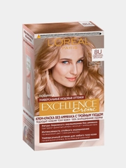 Краска для волос LOreal Paris Excellence, тон 8U, Универсальный светло-русый, 192 мл